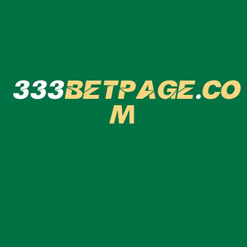 Logo da 333BETPAGE